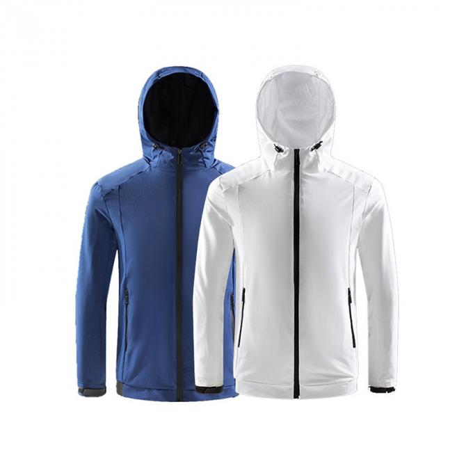 Οι νέες γυναίκες ανδρών ενδυμάτων Windbreaker γρήγορες ξηρές στεγανοποιούν το Windproof με κουκούλα υπαίθριο παλτό πεζοπορίας αθλητικών σακακιών ελαφρύ