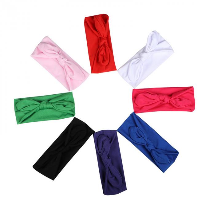 τα χονδρικά headband τόξων συνήθειας αυτιά λαγουδάκι κινούμενων σχεδίων παιδιών δίνουν το εξάρτημα τρίχας παιδιών ένδυσης