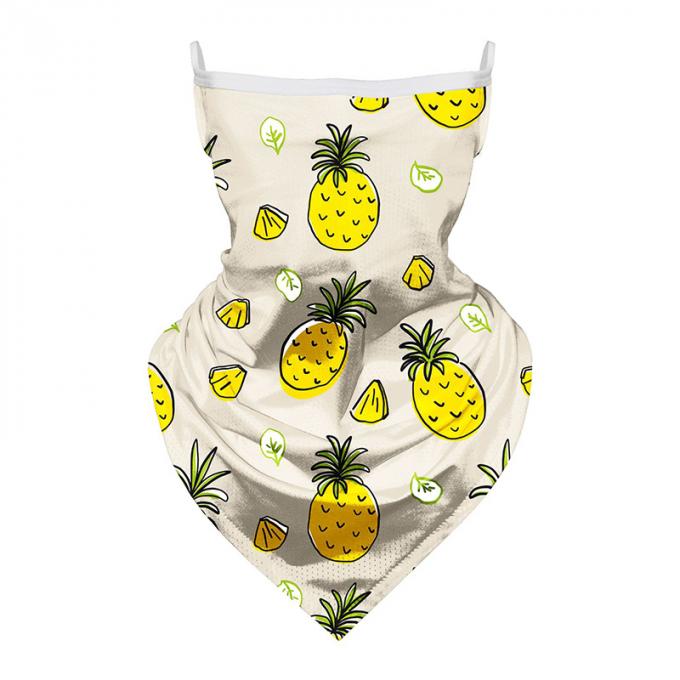 αναπνεύσιμο μαντίλι Bandanas μονοκέρων κινούμενων σχεδίων παιδιών με την προστασία ήλιων παιδιών βρόχων αυτιών