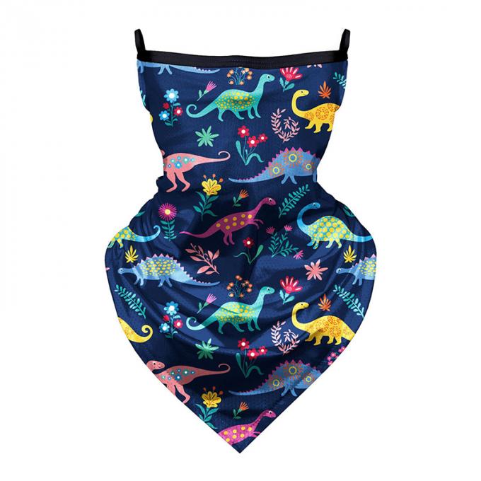 αναπνεύσιμο μαντίλι Bandanas μονοκέρων κινούμενων σχεδίων παιδιών με την προστασία ήλιων παιδιών βρόχων αυτιών