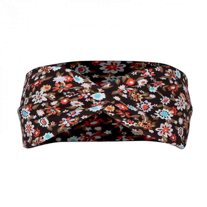 Headbands τόξων τρίχας κοριτσάκι σχεδίων μόδας συνήθειας τυπωμένα λουλούδι νεογέννητα γούνινα ζωηρόχρωμα εξαρτήματα τρίχας γυναικών