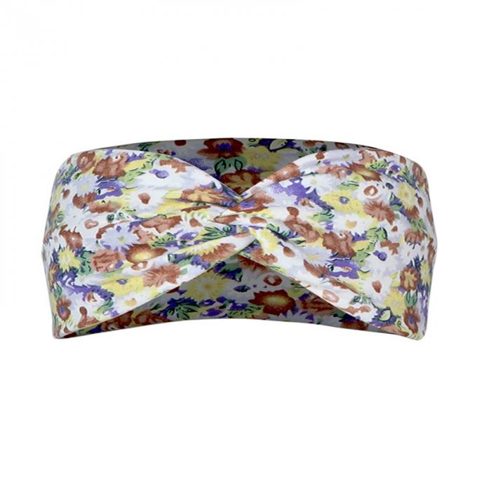 Headbands τόξων τρίχας κοριτσάκι σχεδίων μόδας συνήθειας τυπωμένα λουλούδι νεογέννητα γούνινα ζωηρόχρωμα εξαρτήματα τρίχας γυναικών
