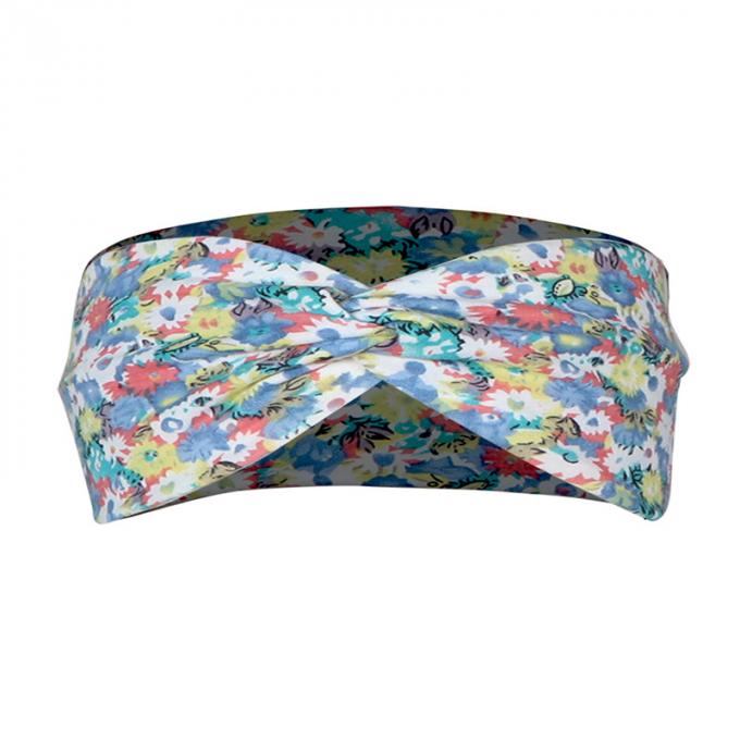 Headbands τόξων τρίχας κοριτσάκι σχεδίων μόδας συνήθειας τυπωμένα λουλούδι νεογέννητα γούνινα ζωηρόχρωμα εξαρτήματα τρίχας γυναικών