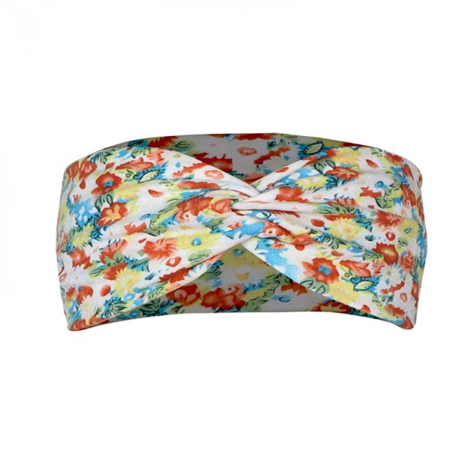 Headbands τόξων τρίχας κοριτσάκι σχεδίων μόδας συνήθειας τυπωμένα λουλούδι νεογέννητα γούνινα ζωηρόχρωμα εξαρτήματα τρίχας γυναικών